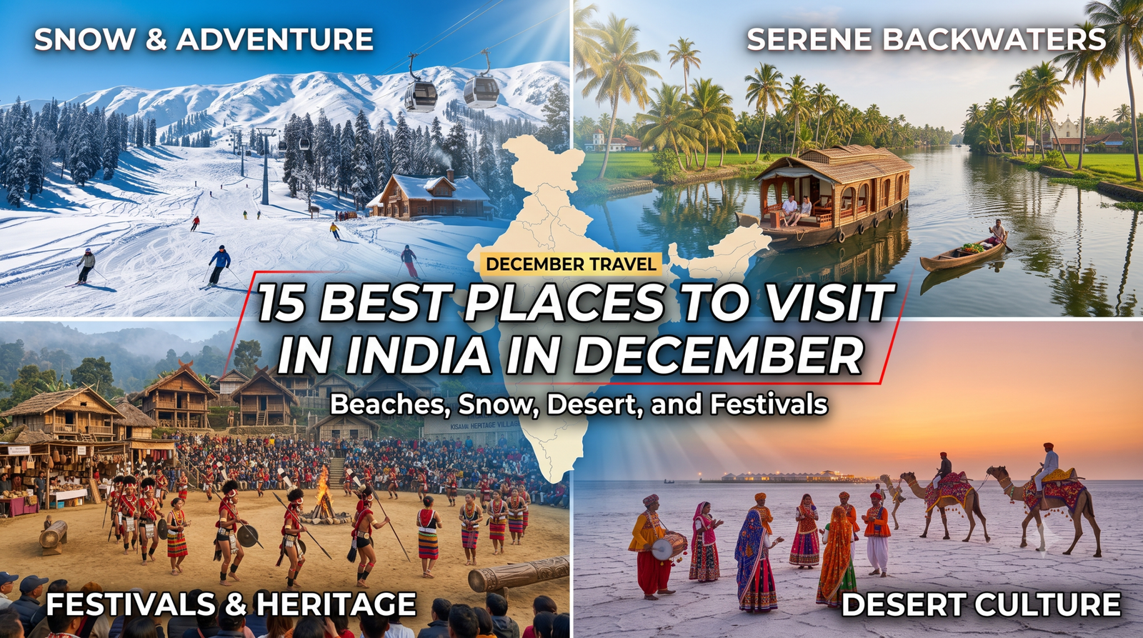 15 Best Places To Visit In India In December